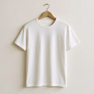 Mica Essential Cotton Shirt — tailored white shirt studio product image on clean background